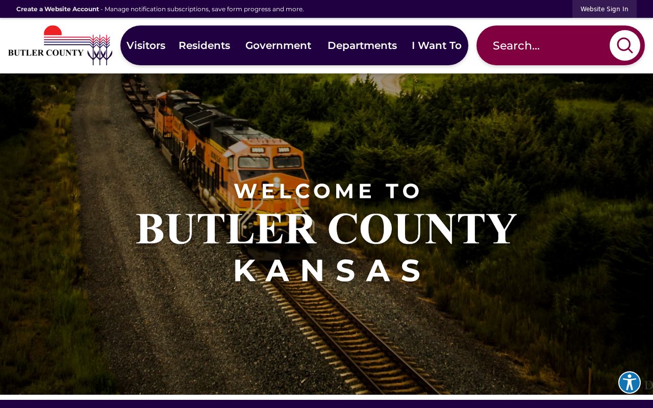 Butler County Kansas government home page